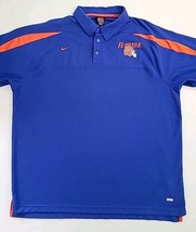 Nike Vtg 90s Florida Gators Polo Shirt Mens Sz XL Dri Fit Embroidered - £16.63 GBP