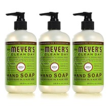 Mrs. Meyer&#39;s Hand Soap, Made with Essential Oils, Biodegradable Formula, Apple, - £28.21 GBP