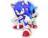 Sonic the Hedgehog and Metal Sonic Sticker Vinyl Decal Precision Cut Wat... - $4.50+