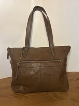 Fossil Fiona Leather Tote Shoulder Bag - Brown - $58.41