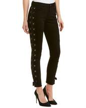 Women&#39;s Lacy W25 Midway Skinny Lace Up Jeans Cropped - $66.00