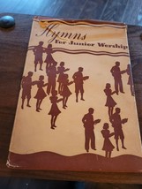 Hymns for Junior Worship The Westminster Press 1940 Vintage Hymnal - $10.00