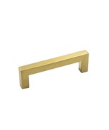 4.5&quot; (115mm) Brushed Brass Cabinet Handles Drawer Pulls,Modern Gold Draw... - $3.96