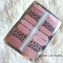 Pink Roses Nail Wraps/ Nail Strips/ Nail Stickers/ full nail wrap/ stick on nail - £2.97 GBP