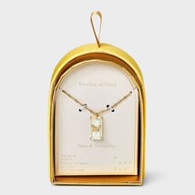 A New Day™ 14K Gold Dipped Mother of Pearl Butterfly Pendant Necklace Gold - $222.74 A New Day™ 14K Gold Dipped Mother of Pearl Butterfly Pendant Necklace Gold - $222.74 MXN