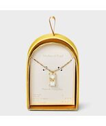 A New Day™ 14K Gold Dipped Mother of Pearl Butterfly Pendant Necklace Gold - $222.74 MXN