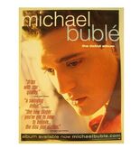Affiche De Michael Buble Portrait Du Premier Album - $250.98 CAD