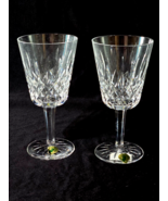 Vintage WATERFORD Crystal LISMORE Wine Glasses Goblets 6.875” - UNUSED P... - €59,88 EUR