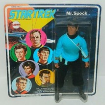 Classic Star Trek Mr. Spock 8" Action Figure Mego 1974 Mint On Card Near Perfect - $164.47