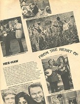 Hee Haw original 1pg 8x10 clipping magazine photo #S9686 - £3.90 GBP