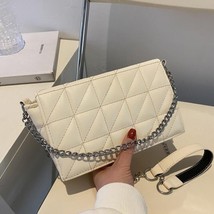 Fashion Plaid Crossbody Bags For Women Chain Strap Shoulder Bag Designer Handbag - £19.71 GBP
