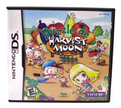 Puzzle de Harvest Moon Nintendo DS Complete CIB - £9.75 GBP