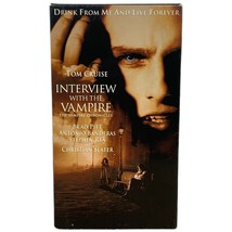 Interview with the Vampire VHS Movie Brad Pitt Tom Cruise English Full S... - £3.96 GBP