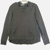 Aeropostale Sweater Sweatshirt Hoody Women&#39;s Size Large Dark Gray - £11.69 GBP