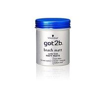 Schwarzkopf got2b Beach Matt Surfer Look Matt Paste 100ml  - £11.95 GBP