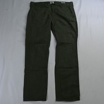 Indian Terrain 36 x 34 Green Brooklyin Slim Chino Pants - £24.03 GBP