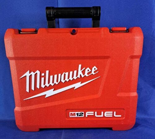 MILWAUKEE M12 FUEL 48-59-2401 HARD CASE & 2 Manuals. "ONLY" - $37.39