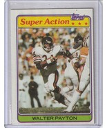 1981 Topps Football NFL 202 Walter Payton Super Action Bears NM - £2.35 GBP