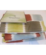 Tommy Bahama Sferra IKAT STRIPE 4P King Sheet Set RARE - $519.37 CAD