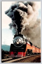 Train Southern Pacific Daylight Locomotive 4449 on Shasta Route Postcard... - $7.95