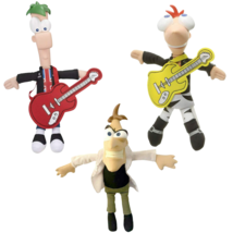 Jakks Pacific Phineas &amp; Ferb Gabble Head Characters, Vintage, Collectible - £23.59 GBP