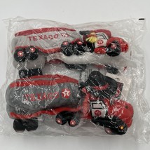 Texaco Tanker Trucks Beanie Plush Set of 2 Tex &amp; Tessie Sealed Package NOS - $34.99