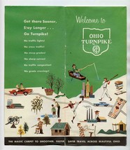 Welcome to Ohio Turnpike Map Mileage Tolls Services 1960&#39;s - £13.60 GBP