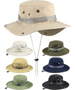 Geyoga Bucket Hat 7 Pc Wide Brim Fishing Caps Foldable Outdoor Multicolor - €28,13 EUR