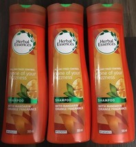 New 3 Bottles Of Herbal Essences None Of Your Frizzness Shampoo 300ml Each - $46.69