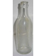 Vintage Bear Mountain Spring NY Clear Glass Bottle Prop Vase Barn Dig Dump - €9,41 EUR