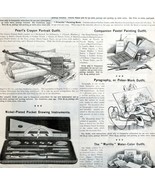Artist Drawing Instruments Material 1897 Advertisement Victorian Full Pa... - $39.99