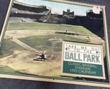 1992 Take Me Out to the Ballpark Classic Baseball Stadiums Calendar - $9.90
