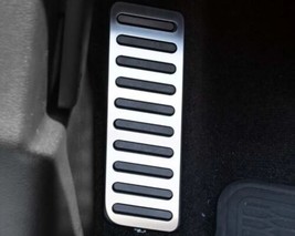 Fits 2015-2020 Ford Mustang Polished Stainless Dead Pedal Self Adhesive ... - $37.77
