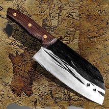 Chinese Cleaver Chef Knife Home Kitchen Cooking Tool High Carbon Steel B... - $38.59