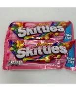 Limited SKITTLES Smoothie Creamy Fruit Chewy Candy Share Bag 4oz Lot Of ... - $18.73