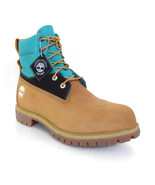 Timberland Men&#39;s 6 Inch Premium Wheat Nubuck Waterproof Boots SZ 11.5, A... - £106.97 GBP