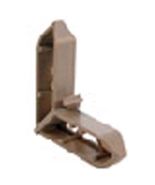 Prime Line PL 15759 Screen Frame Corner 3/4&quot; X 7/16&quot; Champagne/Tan Plast... - $34.40 CAD