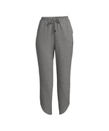 Time and Tru Women&#39;s Dolphin Hem Joggers, Heather Grey Size L(12-14) - $433.78 MXN