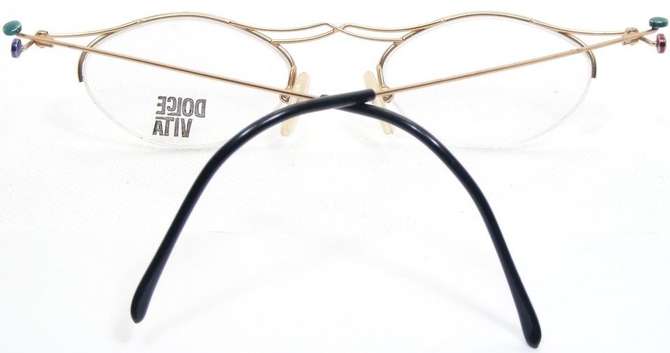 Vintage DOLCE VITA by Casanova DV-34 03 MULTICOLOR UNIQUE EYEGLASSES 44-18-140mm Item image 3