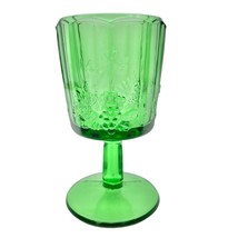 Vintage Green Grapes Pedestal Vase or Goblet 6 x 3 - £11.68 GBP