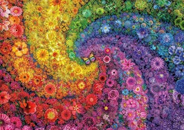 Buffalo Games - Color Explosion - Botanic Rainbow - 300 Large Piece Jigs... - $17.16