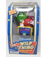 M&amp;M’s Wild Thing Roller Coaster Candy Dispenser NIB 5.30 Oz - $39.60