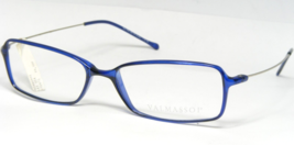 Giorgio Valmassoi VL-143 024 Blue /SILVER Eyeglasses Glasses Frame 50-14-135mm - $52.98