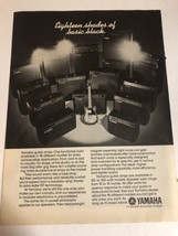 1977 Yamaha Guitar Amps Vintage Print Ad Advertisement pa13 - $7.91