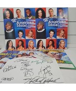 American Idol Ephemera Lot With Signatures And Ticket Stub Clay Aiken 2003 - $44.50