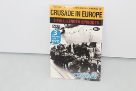 Crusade In Europe Digitally Remastered DVD Vol.1 - 3 Episodes New Factory Sealed - £2.32 GBP