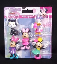 Disney Jr Minnie Mouse Series 3 2&quot; figure set of 5 NEW - £8.31 GBP