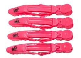 Wet Brush Pro Big Mouth Clips 4 Pack Pink New R - £7.90 GBP