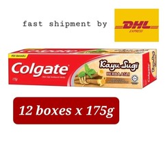 12 Tube x 175g Extract Miswak Herbal Toothpaste Colgate Toothpaste -shipment DHL - £93.12 GBP