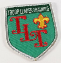 Vintage Troop Leader Training TLT Boy Scouts America BSA Camp Patch - £8.73 GBP